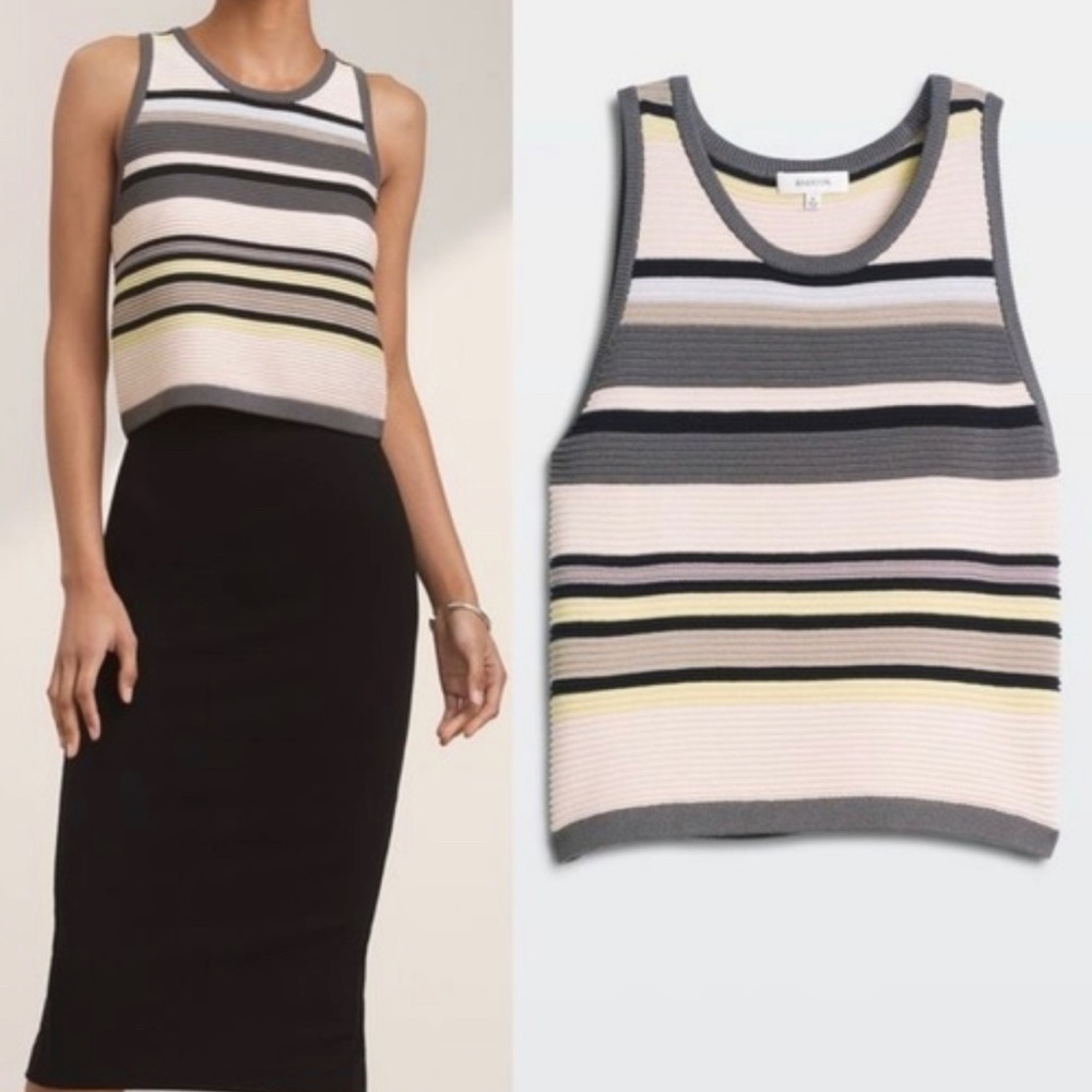 Aritzia Babaton Ribbed Tank Top, XXS